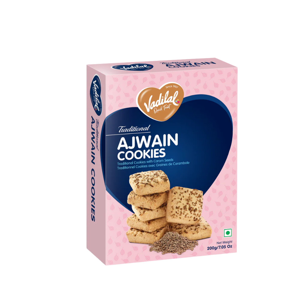 Vadilal Ajwain Cookie 200 g buy online USA - 1